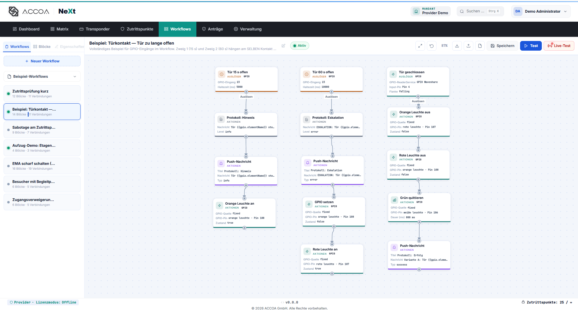 ACCOA NeXt Workflow-Designer